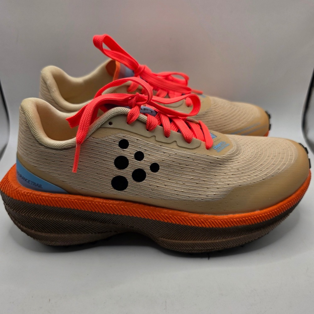 Craft Endurance Trail Running Shoes Womens 7 Tan Orange Pink 1913375-211685